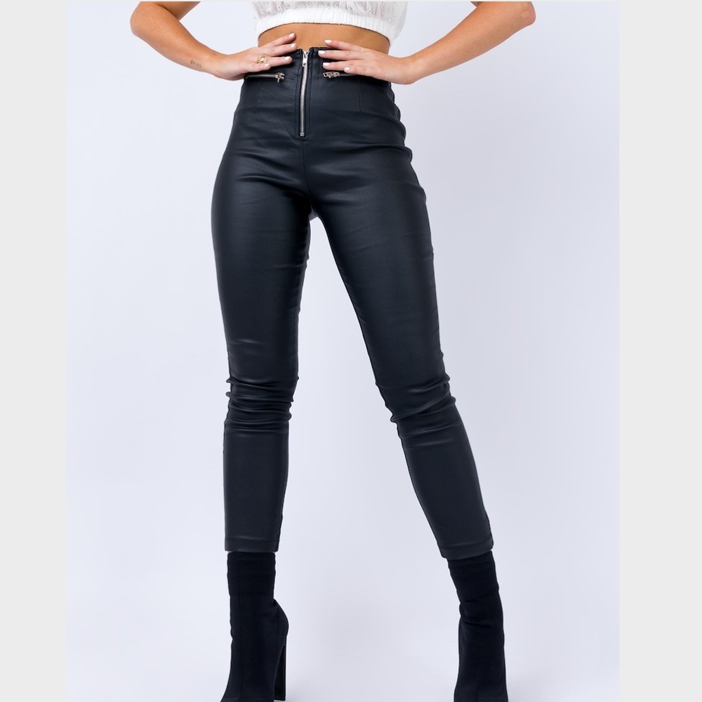 Princess Polly Leather Pants